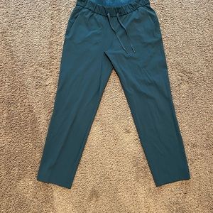 Lululemon stretch high rise cropped pants